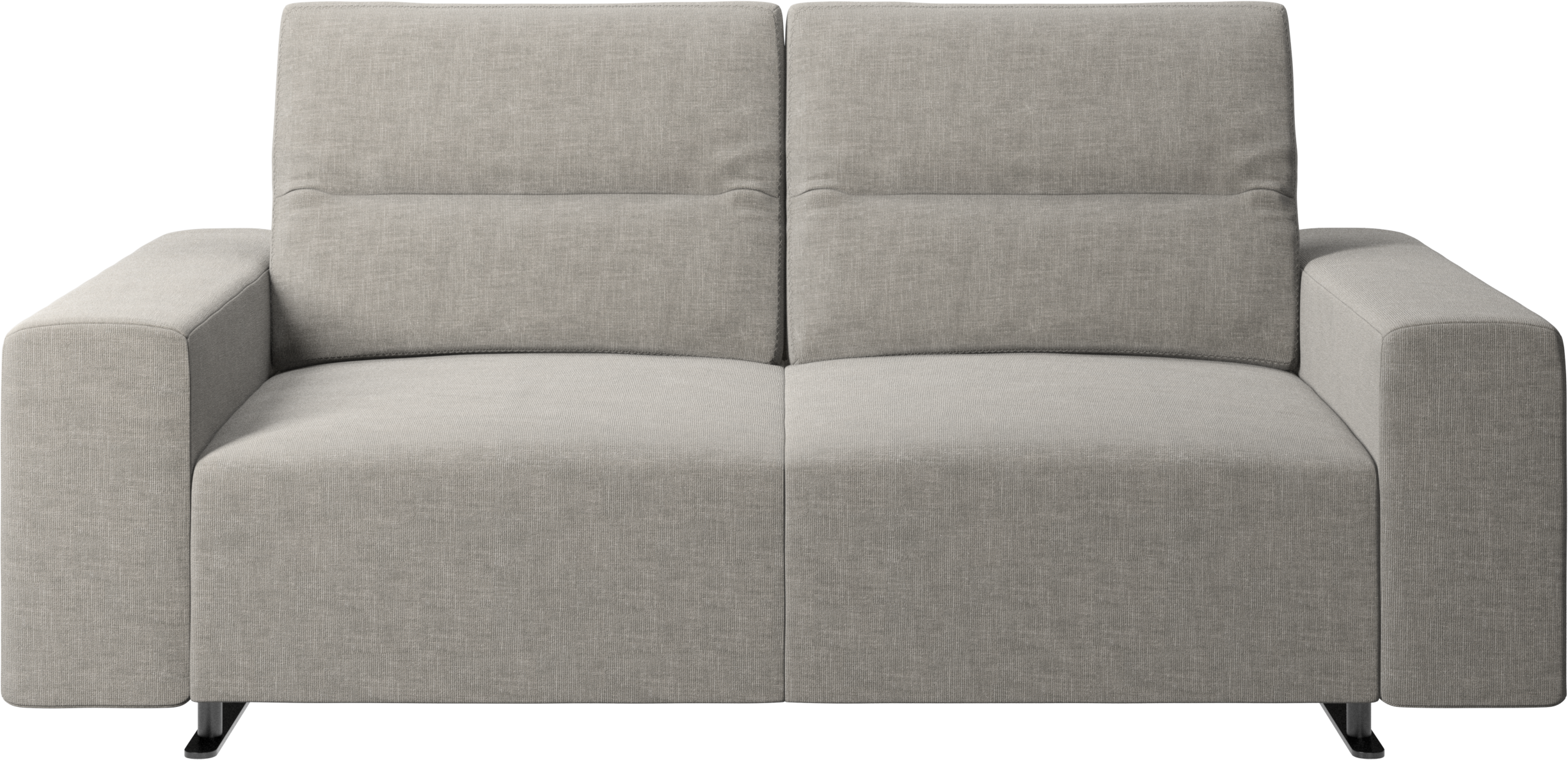 BO CONCEPT HAMPTON グレー L字or3人掛けソファファブリック Hampton corner sofa with adjustable back and storage on left